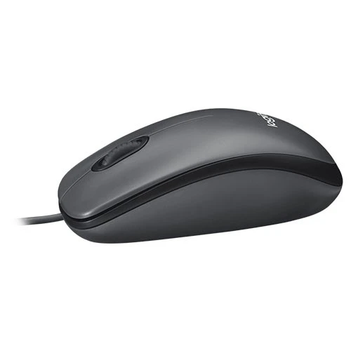 Logitech M90 Mouse - 1000 DPI - Wired - Optical Tracking - Grey (5099206021860) - image 4 Logitech M90 Mouse - 1000 DPI - Wired - Optical Tracking - Grey (5099206021860) - image 4