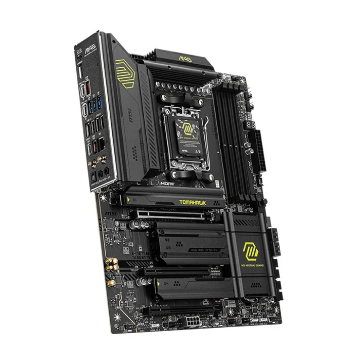 مازەربۆردی ئێم ئێس ئای مۆدێلی Z890 Gaming Plus WIFI ATX - پشتگیری لە پڕۆسێسەرەکانی ئینتێل کۆر ئاڵترا دەکات - جۆری میمۆری DDR5 - تەکنەلۆژیای PCIe 5.0 - وایفای 7 و لانی 5G - ڕەش / زیوی (824142381465) - image 3 مازەربۆردی ئێم ئێس ئای مۆدێلی Z890 Gaming Plus WIFI ATX - پشتگیری لە پڕۆسێسەرەکانی ئینتێل کۆر ئاڵترا دەکات - جۆری میمۆری DDR5 - تەکنەلۆژیای PCIe 5.0 - وایفای 7 و لانی 5G - ڕەش / زیوی (824142381465) - image 3