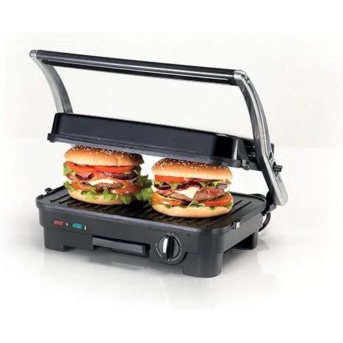 Kenwood Food Maker With Grill HGM50.000SI - 1800 W - 180° Opening - Silver (5011423001142) - image 6 Kenwood Food Maker With Grill HGM50.000SI - 1800 W - 180° Opening - Silver (5011423001142) - image 6