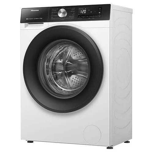 Hisense Front Load Washing Machine WF3S1043BW - 10 Kg and 1400 RPM Spin Speed - Durable Inverter Motor - 16 Smart Programs - Child Lock - White (6901101827319) - image 2 Hisense Front Load Washing Machine WF3S1043BW - 10 Kg and 1400 RPM Spin Speed - Durable Inverter Motor - 16 Smart Programs - Child Lock - White (6901101827319) - image 2