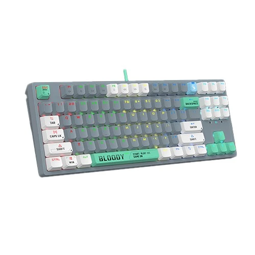 Bloody S87 Mechanical Keyboard - 80% TKL - BLMS Red Plus Switch - Wired USB - Hot-Swappable (4711421993913) - image 8 Bloody S87 Mechanical Keyboard - 80% TKL - BLMS Red Plus Switch - Wired USB - Hot-Swappable (4711421993913) - image 8