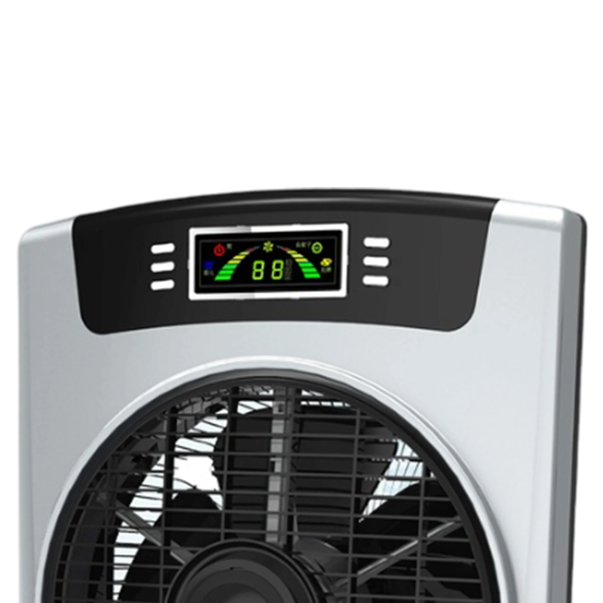 Moonlife MF017 CoolerMoon Misting Fan - 2L Water Tank - Airflow and Mist Technology - Adjustable Speeds - Silver (8682079451222) - image 2