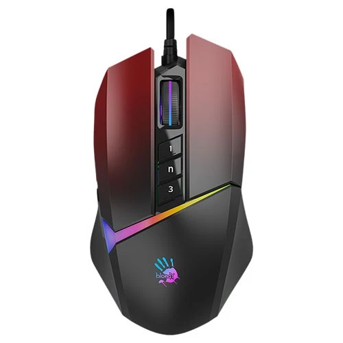 بلودي W60 ماكس ماوس ألعاب RGB - حتى 12,000 CPI - سلكي - مستشعر BC3332-A 10K (4711421963046) - image 4