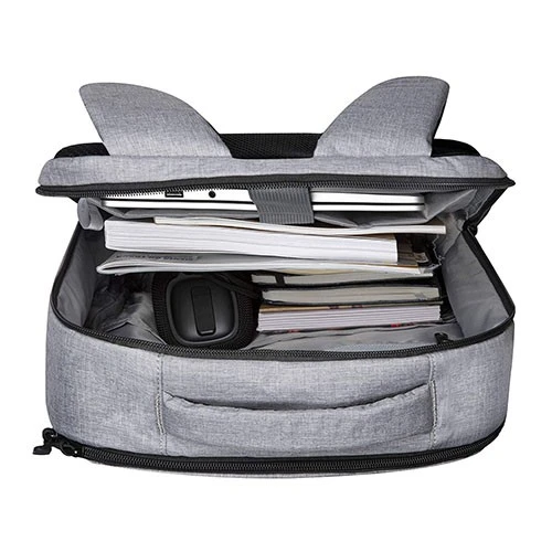 Xiaomi Commuter Backpack - Water-Resistant Fabric - Shockproof Compartment - Anti-Theft Pocket - Light Gray (6934177732362) - image 8