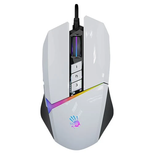 بلودي W60 ماكس ماوس ألعاب RGB - حتى 12,000 CPI - سلكي - مستشعر BC3332-A 10K (4711421963046) - image 2