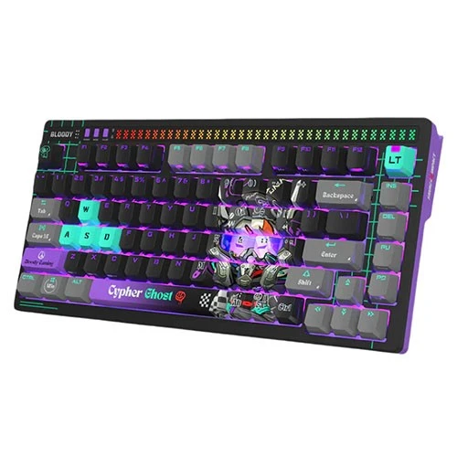 Bloody AT75 Alpha Optical Switch Keyboard - 75% - Alpha Optical Switch - Wired - Adjustable Actuation Point (4711421001830) - image 3