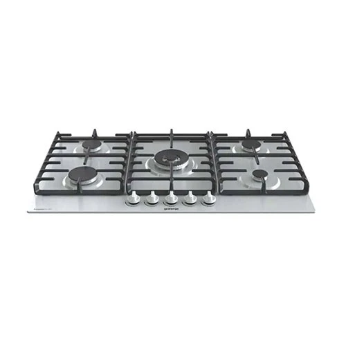 Gorenje Built in Gas Hob 90 cm GW9C51X - BigSurface Design - Cast iron ProGrids - Powerful Wok Burner - 5 Burners - Stainless Steel- Silver (3838782384035) - image 2
