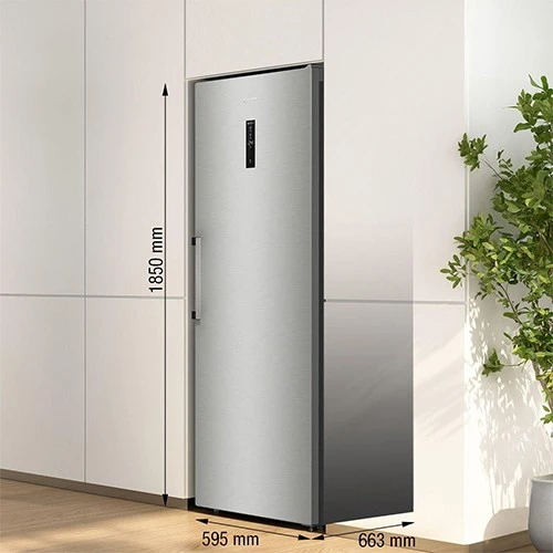 Gorenje Upright Freezer FN619EAXL6LUK - NoFrost Technology - 10 ft. Capacity - FastFreeze Function - InverterCompressor - Electronic LED Display - Stainless Steel (3838782667480) - image 5
