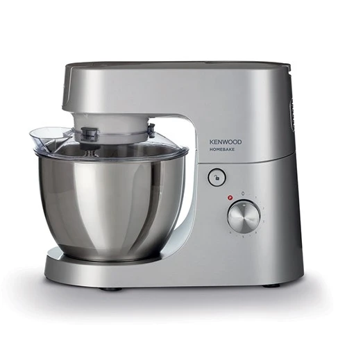 Kenwood HomeBake Stand Mixer KHH01.000SI - 1000W - 5L Stainless Steel Bowl - 6 Speed Settings - Silver (5011423007861) - image 2