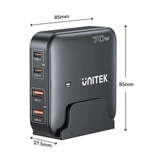 Unitek 70W Desktop GaN Charging Station (4)