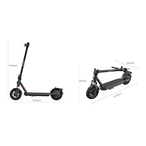 Xiaomi Electric Scooter Elite - 700W Max Power Motor - Dual-Spring Front Suspension - Black (6941812702581) - image 9