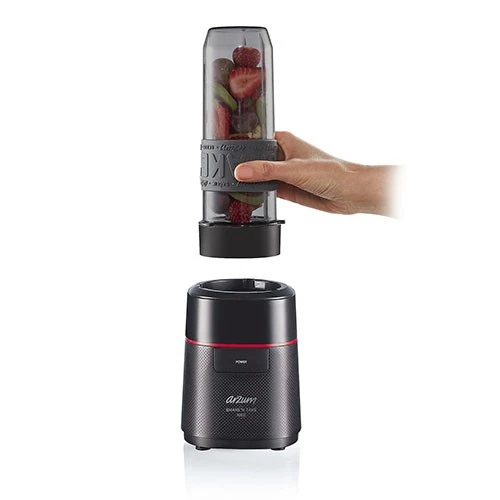 Arzum Shake'n Take Neo Personal Blender AR1147B - 500 W - Two Bpa-Free Bottles -  4 Stainless Steel Blades - Black (8693184916186) - image 5