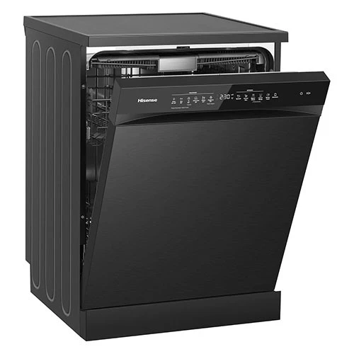 Hisense Dishwasher HS673C90BME - 8 Washing Programs and 16 Set - Inverter Motor - Smart Dry Technology - Wi-Fi Connectivity - Black (6974805075973) - image 3