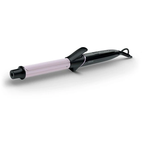 Philips StyleCare Curler BHB864/03 - Tourmaline Ceramic Barrel - 8 Digital Temperature Settings - 60-Second Fast Heat-Up - Auto Shut-off - Black / Pink (8710103782391) - image 3 Philips StyleCare Curler BHB864/03 - Tourmaline Ceramic Barrel - 8 Digital Temperature Settings - 60-Second Fast Heat-Up - Auto Shut-off - Black / Pink (8710103782391) - image 3