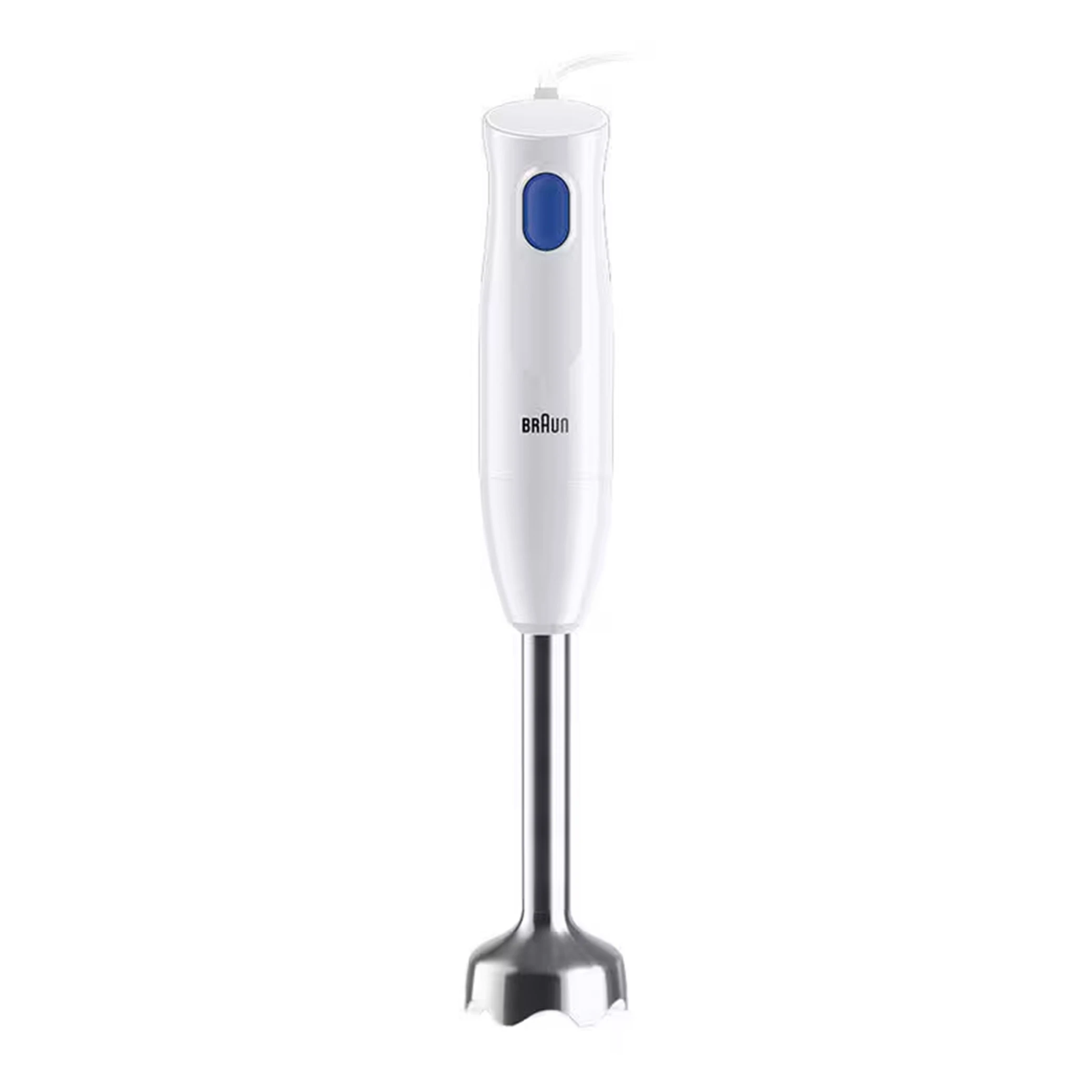 Braun Hand  Blender MQ10.201M Minipimer 2 IN 1 -  450W -  0.35 L Chopper and 600ml Plastic Beaker - White (8021098002327) - image 2