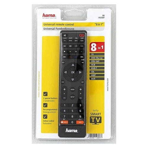 Hama Universal 8-in-1 Remote Control (3)