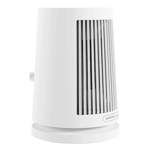 Xiaomi Desktop Heater Portable Space Heater EU - 45° Wide-Angle Oscillation - PTC Ceramic Heating - Manual Temperature Control - White (6941812795293) - image 4 Xiaomi Desktop Heater Portable Space Heater EU - 45° Wide-Angle Oscillation - PTC Ceramic Heating - Manual Temperature Control - White (6941812795293) - image 4