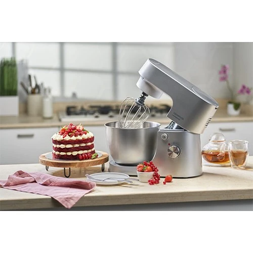 Kenwood HomeBake Stand Mixer KHH01.000SI - 1000W - 5L Stainless Steel Bowl - 6 Speed Settings - Silver (5011423007861) - image 5