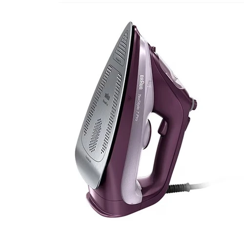 Braun TexStyle 7 Pro Steam Iron SI7181VI - 3100W Power - iCare Technology - Precision Tip - Anti-Drip & Self-Clean - Violet (8021098000484) - image 3 Braun TexStyle 7 Pro Steam Iron SI7181VI - 3100W Power - iCare Technology - Precision Tip - Anti-Drip & Self-Clean - Violet (8021098000484) - image 3