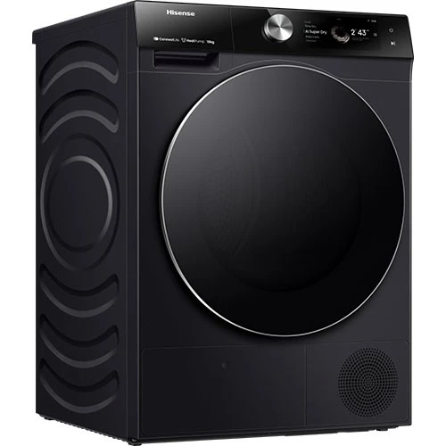 نشافة ملابس هايسنس DH7S107BB - سعة 10 كيلوغرام - تقنية المضخة الحرارية - خاصية الذكاء الاصطناعي للتجفيف - اتصال واي فاي - كفاءة الطاقة - أسود (6901101827425) - image 3 نشافة ملابس هايسنس DH7S107BB - سعة 10 كيلوغرام - تقنية المضخة الحرارية - خاصية الذكاء الاصطناعي للتجفيف - اتصال واي فاي - كفاءة الطاقة - أسود (6901101827425) - image 3