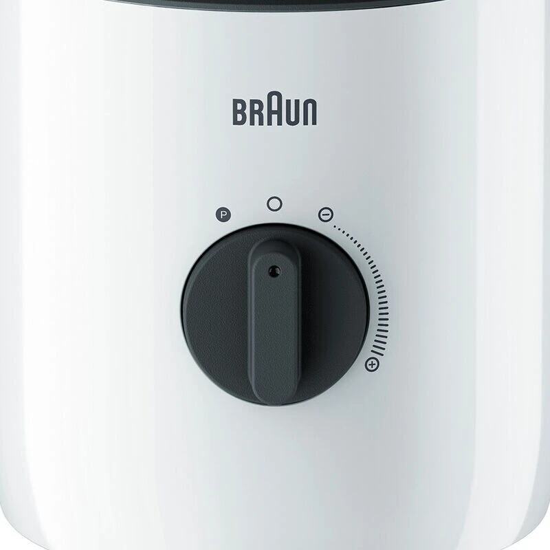 Braun Blender PowerBlend 3 Jug JB3100WH - 1.5L- 800 W - Pulse Function - Dishwasher Safe - White (8021098772343) - image 4 Braun Blender PowerBlend 3 Jug JB3100WH - 1.5L- 800 W - Pulse Function - Dishwasher Safe - White (8021098772343) - image 4