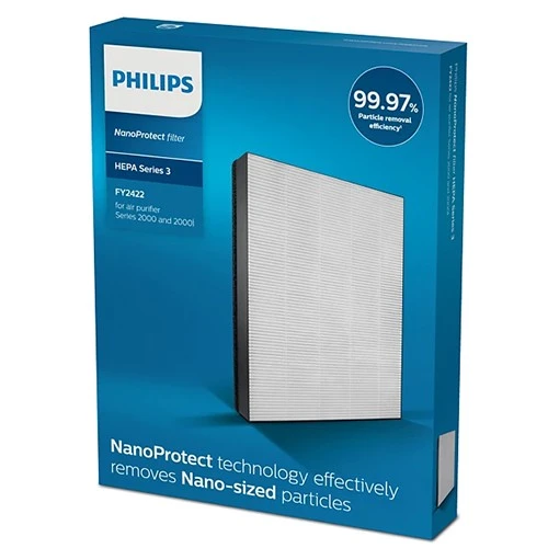 فلتر تنقية الهواء من فيليبس FY2422 Nano Protect Filter Series 3 - أبيض (8710103793090) - image 4 فلتر تنقية الهواء من فيليبس FY2422 Nano Protect Filter Series 3 - أبيض (8710103793090) - image 4