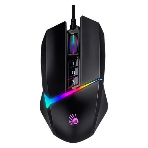 بلودي W60 ماكس ماوس ألعاب RGB - حتى 12,000 CPI - سلكي - مستشعر BC3332-A 10K (4711421963046) - image 3