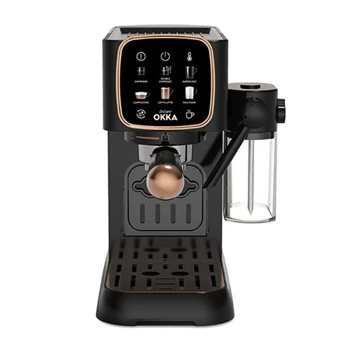 Arzum Okka Espresso Solo OK0032C Semi Automatic Machine - Dual brewing system - 15 Bar Pump - 1.1 Liter - Smart Control Panel - Copper (8693184917961) - image 5