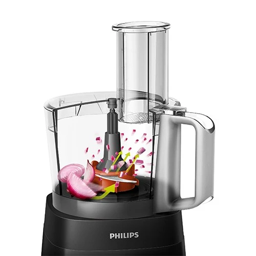 Philips Food Processor 3000 Series HR7301/90 - 750W - 1.5L Bowl - 2L Blender - Black (8720389003691) - image 3 Philips Food Processor 3000 Series HR7301/90 - 750W - 1.5L Bowl - 2L Blender - Black (8720389003691) - image 3