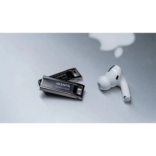 أي داتا UR340 ذاكرة فلاش USB - بسعة 256 جيجابايت - USB 3.2 الجيل الأول - سرعة تصل إلى 100 ميغابايت/ثانية - أسود (842243032611) - image 3