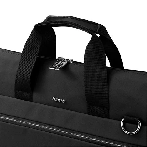 Hama Ultimate Laptop Bag - Water-Repellent Material - Trolley Strap - Laptop and Tablet Compartment - Black (4047443533753) - image 9