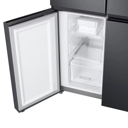 Samsung French Door Refrigerator RF48A4010B4 - 16 ft. Capacity - Digital Inverter Compressor - Twin Cooling Plus System - No Frost Technology - Power Cool & Power Freeze - Black (8806090877896) - image 7