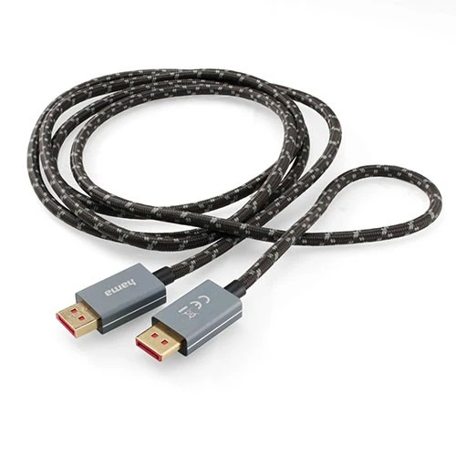 Hama DisplayPort Cable DP 1.4 200505 Ultra-HD 8K  2.00 m - Silver (4047443445186) - image 5
