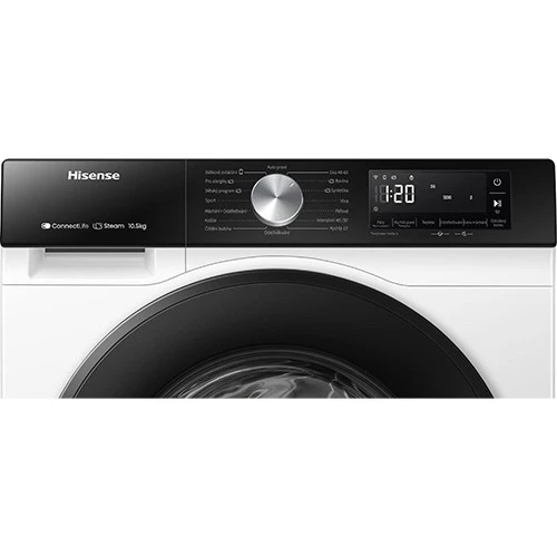 Hisense Front Load Washing Machine WF3S1043BW - 10 Kg and 1400 RPM Spin Speed - Durable Inverter Motor - 16 Smart Programs - Child Lock - White (6901101827319) - image 4 Hisense Front Load Washing Machine WF3S1043BW - 10 Kg and 1400 RPM Spin Speed - Durable Inverter Motor - 16 Smart Programs - Child Lock - White (6901101827319) - image 4