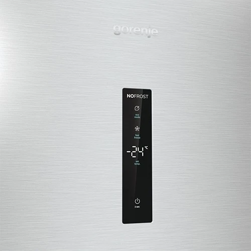 Gorenje Upright Freezer FN619EAXL6LUK - NoFrost Technology - 10 ft. Capacity - FastFreeze Function - InverterCompressor - Electronic LED Display - Stainless Steel (3838782667480) - image 7