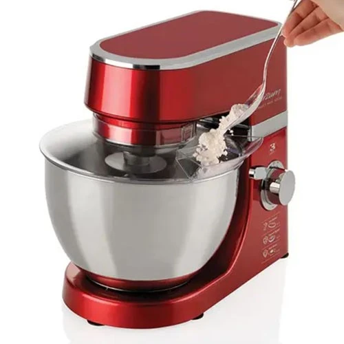 Arzum Crust Mix 1000 Stand Mixer AR1069R - 1000W - 4.5L Stainless Steel Bowl - 8 Speed Levels - Red (8693184957936) - image 5 Arzum Crust Mix 1000 Stand Mixer AR1069R - 1000W - 4.5L Stainless Steel Bowl - 8 Speed Levels - Red (8693184957936) - image 5