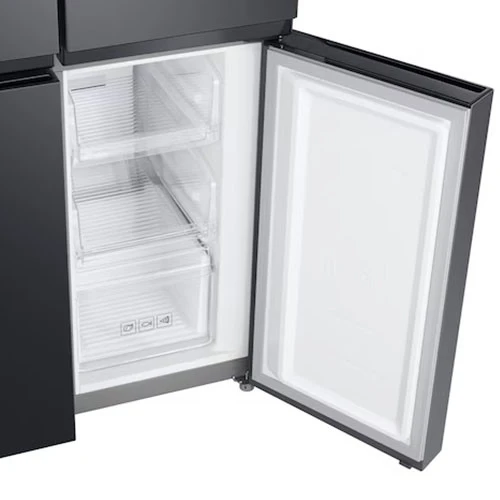 Samsung French Door Refrigerator RF48A4010B4 - 16 ft. Capacity - Digital Inverter Compressor - Twin Cooling Plus System - No Frost Technology - Power Cool & Power Freeze - Black (8806090877896) - image 8