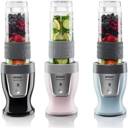 Arzum Shake & Take Personal Blender AR1032B - Power 300 W - 0.57 L Capacity - One Touch Operation (8693184956472) - image 5 Arzum Shake & Take Personal Blender AR1032B - Power 300 W - 0.57 L Capacity - One Touch Operation (8693184956472) - image 5