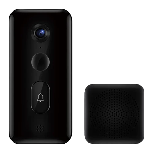 Xiaomi Smart Doorbell 3 - 2K Ultra-Clear Resolution - AI Human Detection - 180° Wide FOV - Black (6934177755828) - image 1