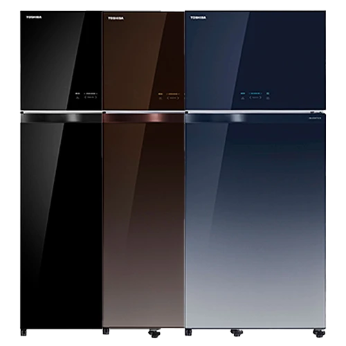 Toshiba Refrigerator GR-AG820U-K Glass Door