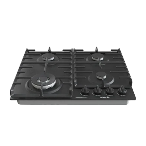 Gorenje Built in Gas Hob 60 cm GW642B - BigSurface Design - Cast Iron ProGrids - Powerful Wok Burner - 4 Burners - Black (3838782870538) - image 1 Gorenje Built in Gas Hob 60 cm GW642B - BigSurface Design - Cast Iron ProGrids - Powerful Wok Burner - 4 Burners - Black (3838782870538) - image 1