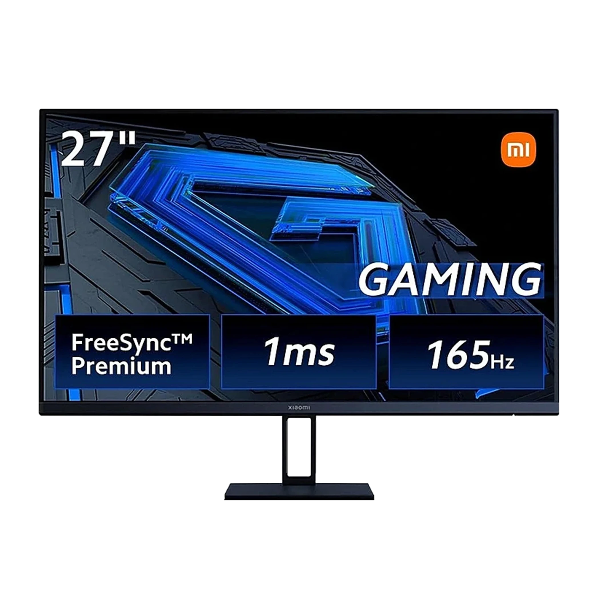 Xiaomi Gaming Monitor G27i EU - 27 Inch - FHD - Fast IPS Panel - 165Hz 1ms GTG - FreeSync Premium - Black (6941948701403) - image 1 Xiaomi Gaming Monitor G27i EU - 27 Inch - FHD - Fast IPS Panel - 165Hz 1ms GTG - FreeSync Premium - Black (6941948701403) - image 1