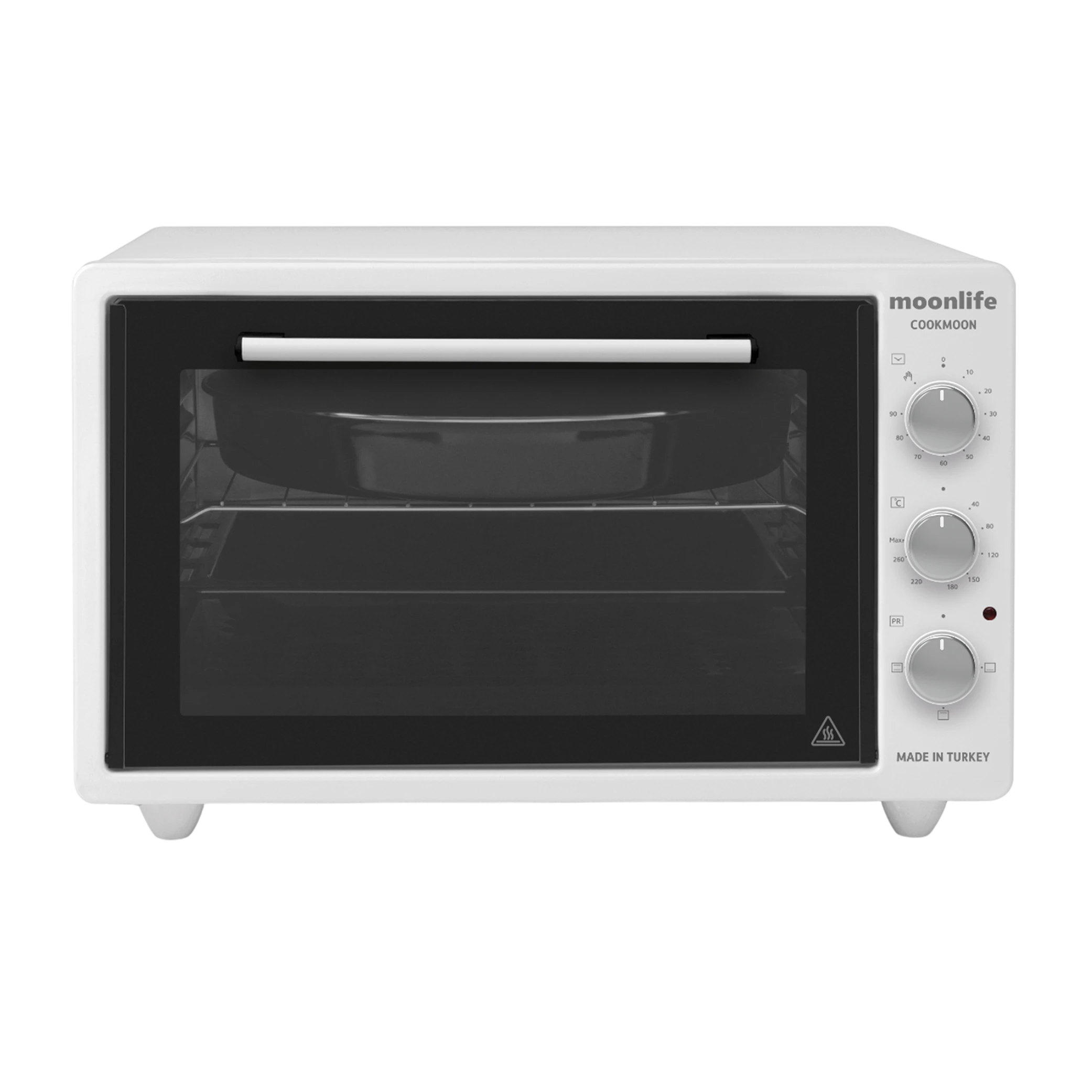 فڕنی مینی موون لایف مۆدێلی Cookmoon MF404W - قەبارەی 42 لیتر - بەهێزی 1300 وات - ڕووپۆشی ئیمایڵ - سپی (8682079450737) - image 1