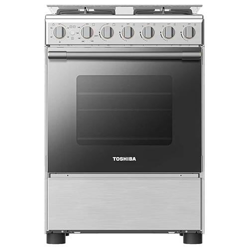Toshiba Gas Cooker RB2-60G4GE(MR) 60CM - Silver