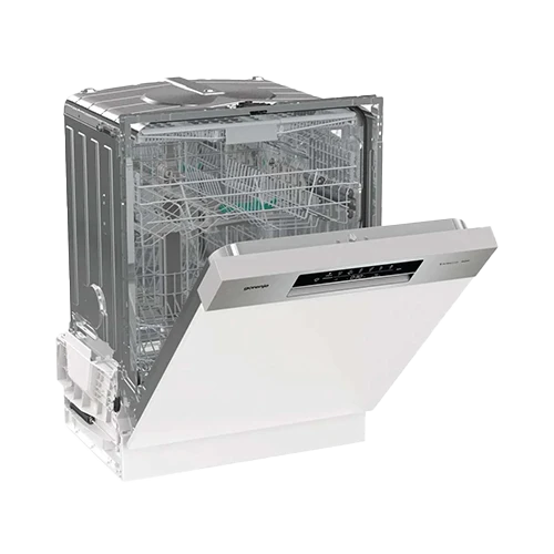 Gorenje Semi-Integrated Dishwasher 60 cm GI643D90X - 16 Set and 3 Baskets - FlexUse Baskets - AutoProgramme - Total AquaStop - Grey (3838782723193) - image 1
