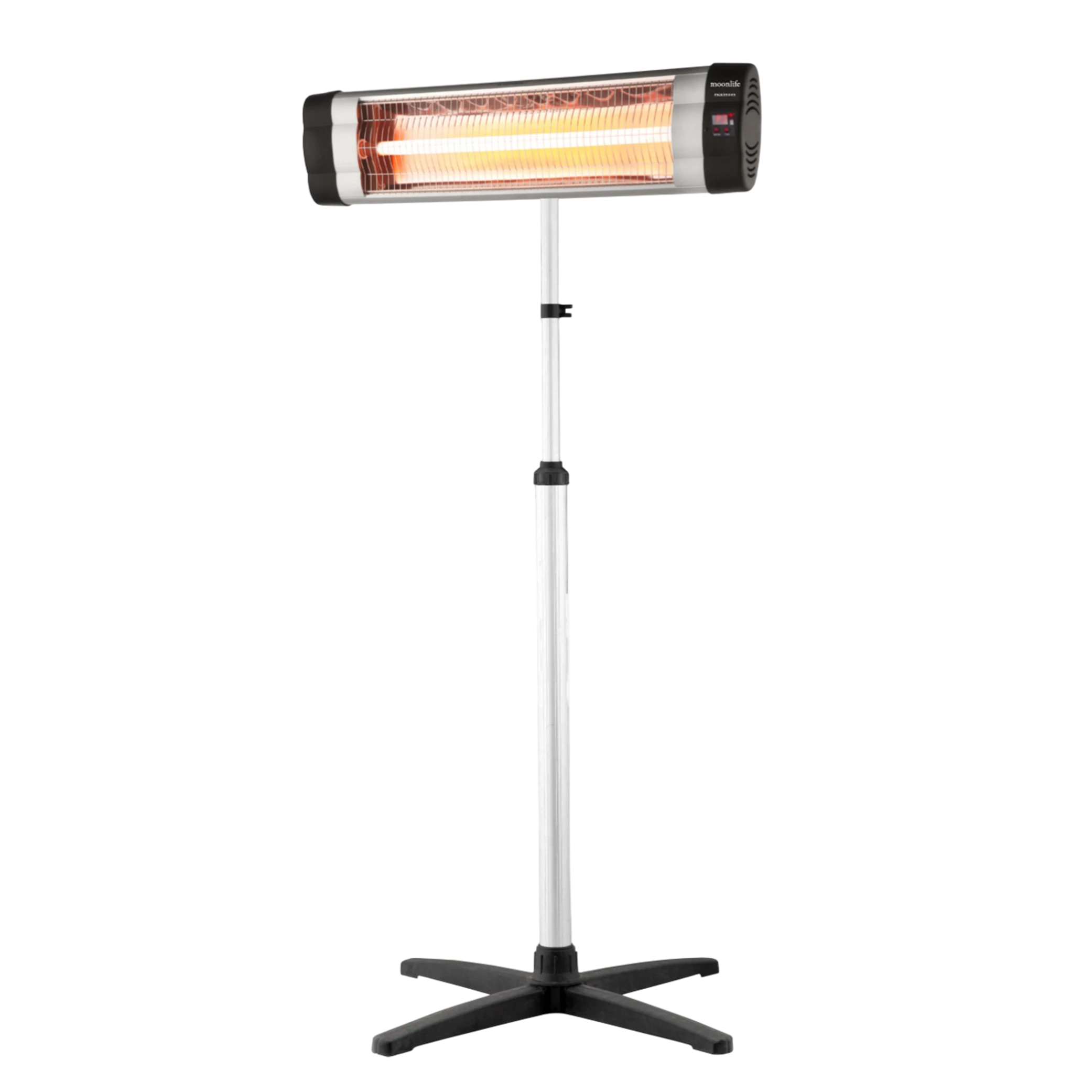 Moonlife Miximoon Quartz Heater MF024 - 3000W High Power Output - Quartz Tube Technology - Single Heat Setting - Black/white (8682079450928) - image 1