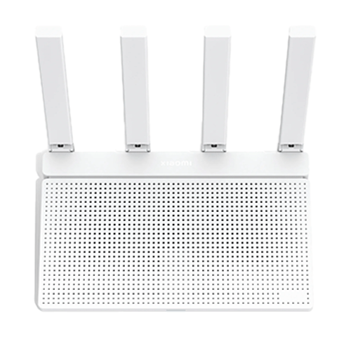 راوتر شاومي واي فاي 6 AX3000T - سرعة لاسلكية فائقة - اتصال NFC - سرعة تصل إلى 2976 ميغابت في الثانية - أبيض (6941948702363) - image 1 راوتر شاومي واي فاي 6 AX3000T - سرعة لاسلكية فائقة - اتصال NFC - سرعة تصل إلى 2976 ميغابت في الثانية - أبيض (6941948702363) - image 1