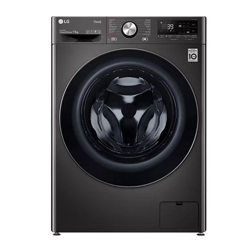 LG Front Load Washing Machine WR9011PBG - 11 Kg and 1400 RPM Spin Speed - AI DD and Steam+ - 14 Smart Programs - Child Lock - Platinum Black (6222048405973) - image 1