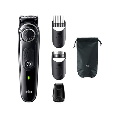 Braun Beard Trimmer Series 3 BT3440 - Trims and Styles with 40 Length Settings and Ultra-Sharp Blades - Grey (4210201447931) - image 1