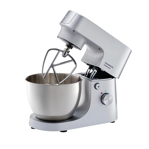 Kenwood HomeBake Stand Mixer KHH01.000SI - 1000W - 5L Stainless Steel Bowl - 6 Speed Settings - Silver (5011423007861) - image 1